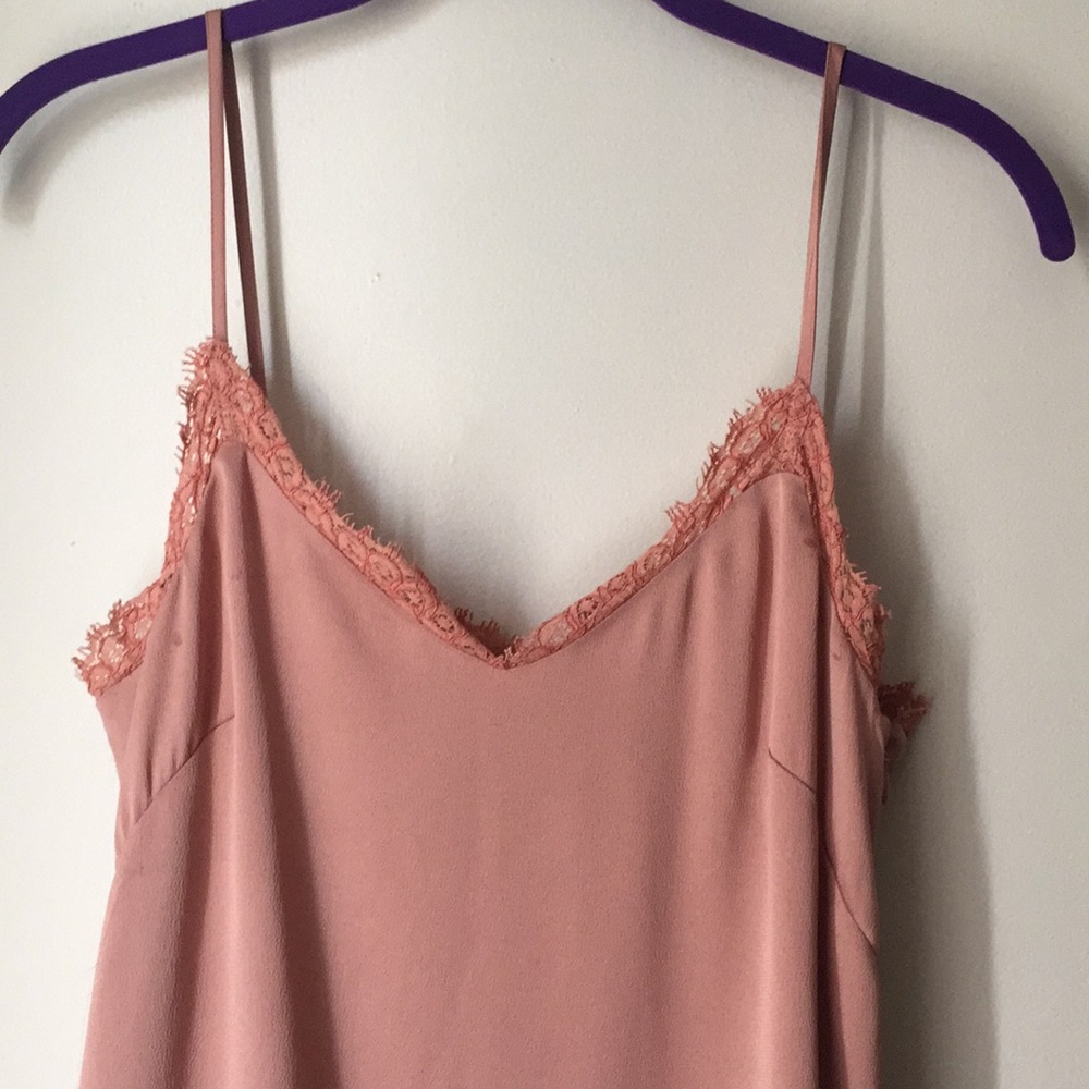 Peach 🍑 Laced babydoll slip dress - Picture 6 of 8